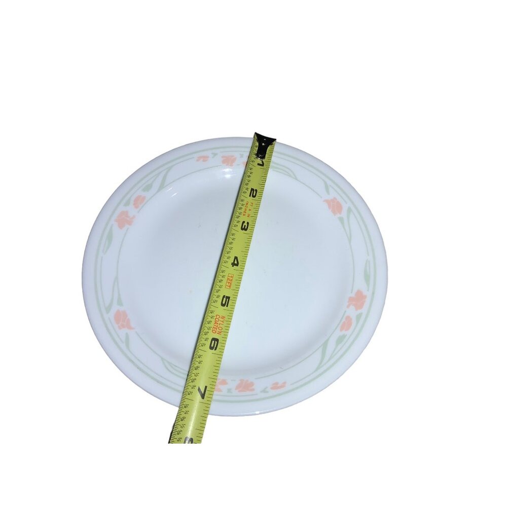 Corelle Peach Garland Bread and Butter Plates Set of 6 - Picture 6 of 6